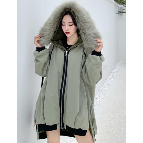 Mumuzi Women's Parkas With A Hood