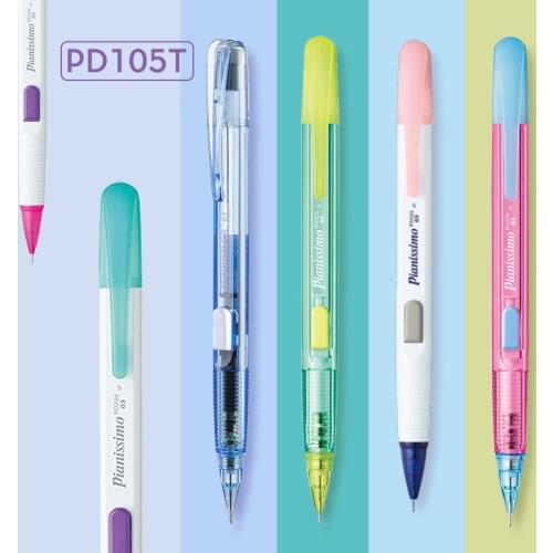 New Color Arrival 1pc Pentel Techniclick Side-press Mechanical Pencils 0.5 Side Click Stationery Office School Supplies PD105T/C
