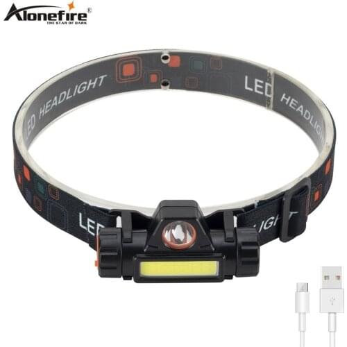 Alonefire HP42 8000LM Portable Mini flashlight lantern led Headlamp Outdoor camping headlight