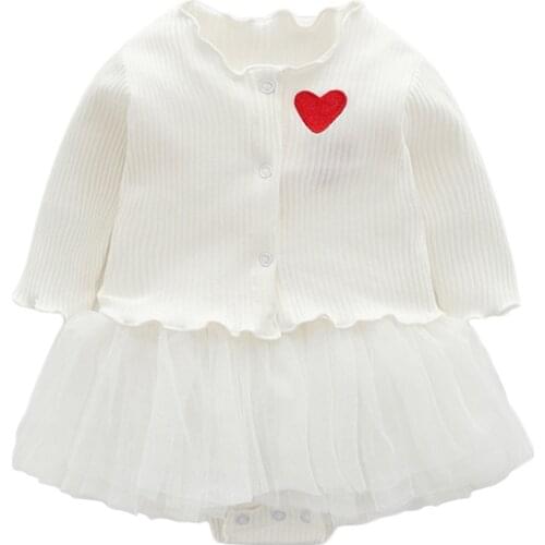 Newborn Casual 100% Cotton Long Sleeve Autumn Spring Dresses New Infantil Toddler Bebes Gilrs Clothing Soft Tutu Lace Dresses