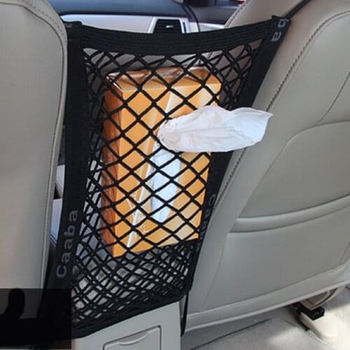 Durable elastic car seat storage bag mesh bag for Mazda 2 3 5 6 CX5 CX7 CX9 Atenza Axela Subaru Forester Outback Legacy Impreza