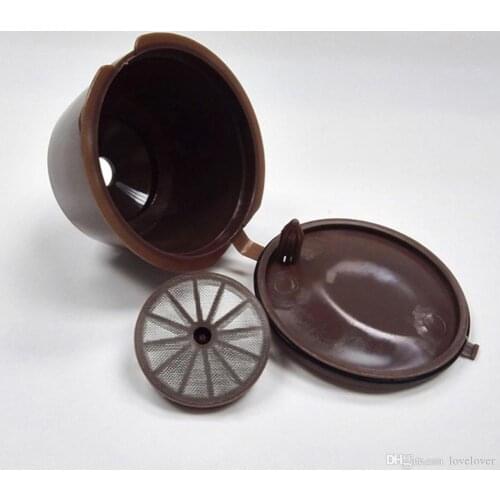 3pcs/set Professional Refillable Coffee Filter 4X5.4cm 12g Sweet Taste Reusable Coffee Capsule Plastic PP Basket Kitchen Tools