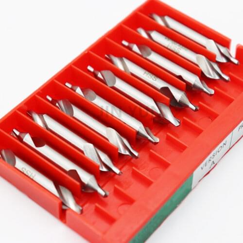 Center Drill, Center Positioning Drill, Type A Chamfer Drill, 60 Degrees 1mm 1.5mm 2mm 2.5mm 3mm 3.5mm 4mm 5mm