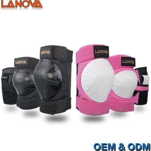 LANOVA 6 pcs / set skate protective gear padsadult and kids elbow and knee pads