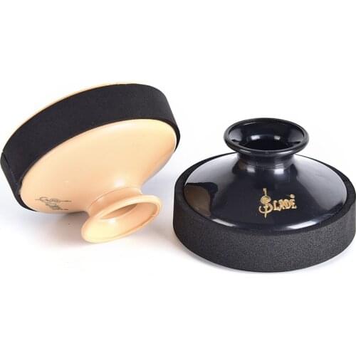 1Pc Black,Wood Saxophone Mute Silencer For Alto Saxophone Sax Woodwind Instruments Accessories & Parts