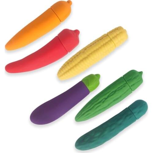 10 Speed Mini Av Vibrator Sex Toys Vibrator Dildo Vegetables Vibrator Clitoris G-spot Sex Toy for Woman Masturbator Toys