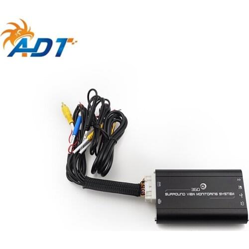 360 Degree 4-CH DVR Recorder with Car driving and Parking monitoring system for universal cars