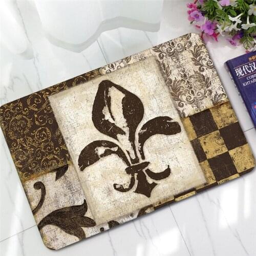 3d Printing Carpet Felt Rubber Water Absorbent Non Slip Doormat Kitchen Porch Bedside Decoration Rug