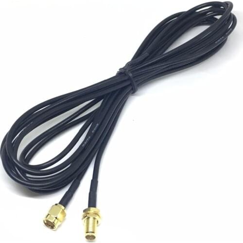 Promotion!WiFi WAN Router 3M Wi-Fi Antenna Extension Cable RP-SMA