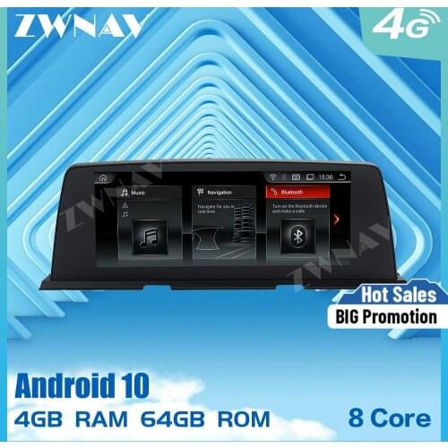Android 10.0 Car multimedia Player GPS Glonass Navigation for BMW 6 Series F06 F12 2010-2012 Radio Stereo Touch sceen head unit