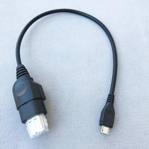For Micro USB To XBOX Cable for Xbox Console Adapter Cord Converter Line 30cm Black Customized 500pcs