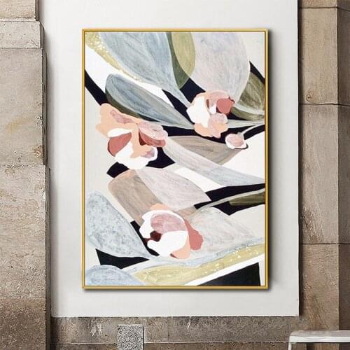 EECAMAIL 5D DIY Full Diamond Painting No Frame Abstract Lily Flower Home Decoration Diamond Embroidery Cross Stitch Painting