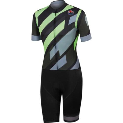2020 WOLFKEI Skinsuit Cycling Clothing one piece Bodysuit Ropa Ciclismo MTB Bike Clothing Men outdoor wear # SK201900021706
