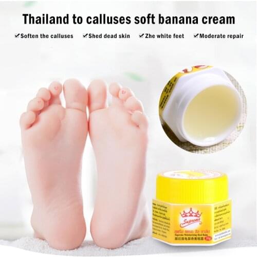 20g Banana Hand Foot Crack Cream Heel Chapped Peeling Repair Anti Dry Cracked Repair Cream Removal Dead Skin Hand Feet Care