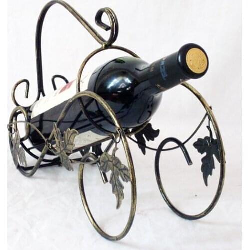 Fashion metal wine rack Coolers Holders Novelty home decoration Creative gift