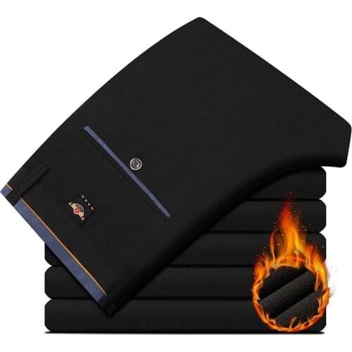 2020 Fashion Mens Suit Pants Spring and Summer Elastic Business Casual Man Dress Pants Korean Version Slim Fit Male Trousers