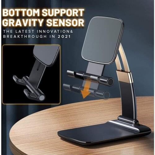 New Desk Mobile Phone Holder Stand For iPhone iPad Xiaomi Adjustable Desktop Tablet Holder Universal Table Cell Phone Stand
