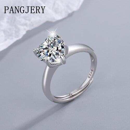 PANGJERY Rings With Cubic Zirkonia For Women