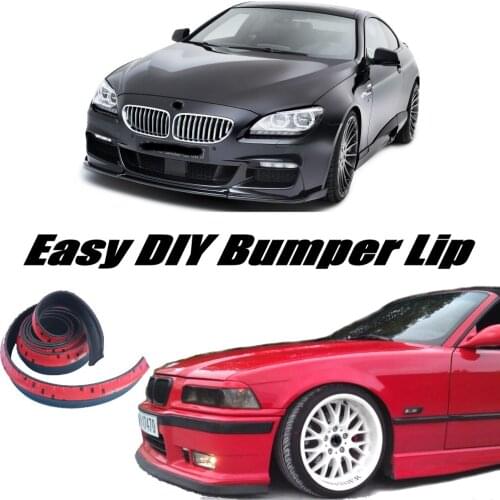 For BMW 6 M6 E24 E63 E64 F12 F13 F06 Bumper Lip Front Skirt / Deflector Spoiler / The Stig Suggest Body Kit Strip Skirt