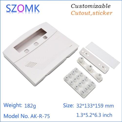 Plastic junction electrical testing enclosure 32*133*159mm1.3*5.2*6.3inch plastic access control electronics distribution box