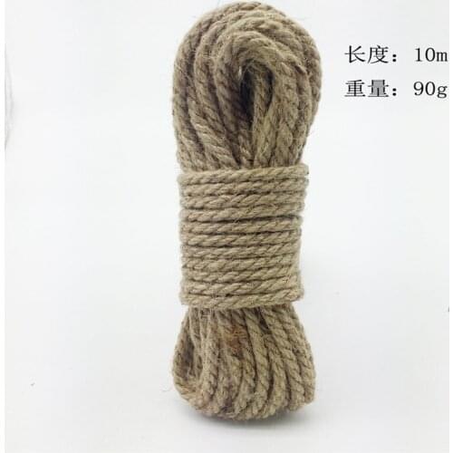 New Adult Supplies 10m Weaving Hemp Rope Flirting Bondage Harness Erotic Toys Body Restraint Bondage Sex Toys for Couple