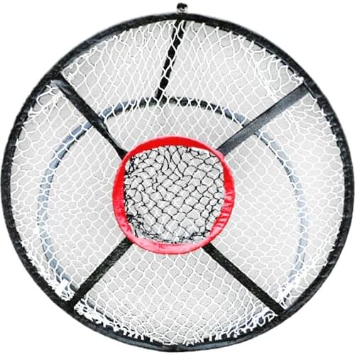 Golf Chipping Net Folding Indoor Outdoor Practice Training Mobile Convenient