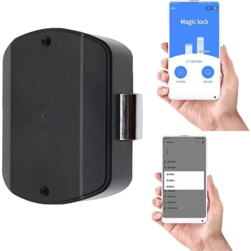 Smart Lock Drawer Cabinet Lock Bluetooth APP Unlock Sensor Door drawer Lock Biometric Cabinet Lock