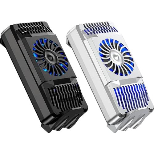 Universal Mobile Phone Cooler Cooling Fan Portable Gaming Phone Cooler Mute Cooling Radiator Heat Sink For Xiaomi iPhone
