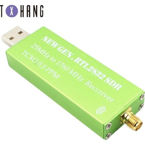 USB2.0 RTL SDR 0.5 PPM TCXO RTL2832U R820T2 TV Tuner Stick AM FM NFM DSB LSB SW Software Defined Radio SDR TV diy electronics