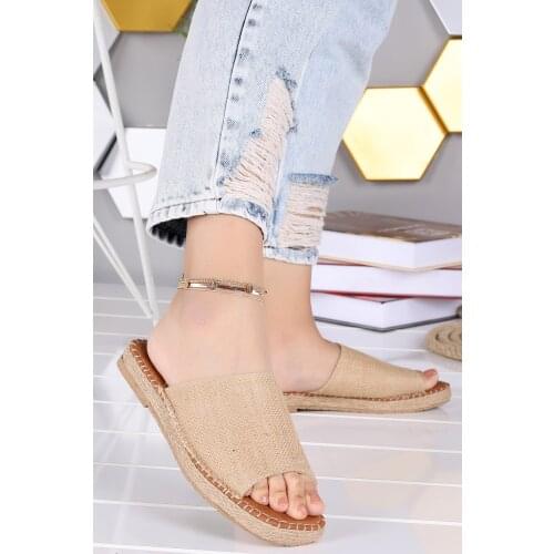 Woggo Pnt 439036 Straw Daily Women Slippers