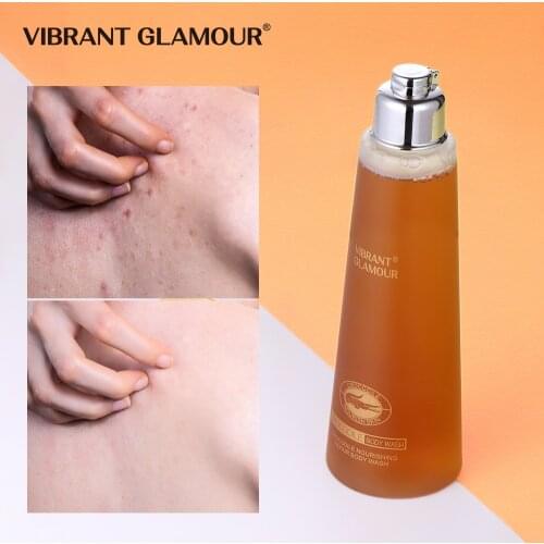 VIBRANT GLAMOUR Crocodile Repair Shower Gel Anti-acne Cleaning whitens brightens skin prevents clogging of skin pores Body Care