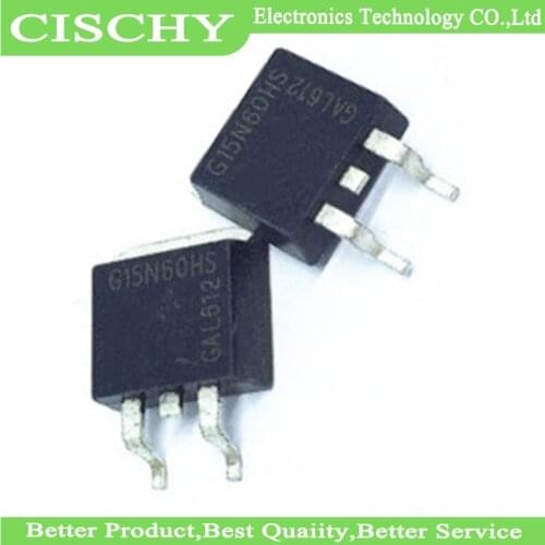 10pcs/lot SGB15N60HS SGB15N60 G15N60HS TO-263 In Stock