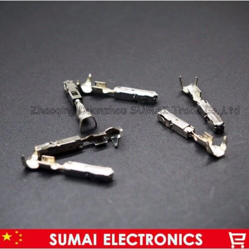 1241380 car terminal Connectors for AMP,J519 Brass Female terminal,car terminal for VW Magotan Sagitar TOURAN etc