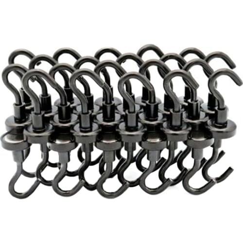 15pcs Magnetic Hooks Pot Holder Tool Waterproof Home Kitchen Hardware Wall Hanger Strong Suction Durable Refrigerator Seamless