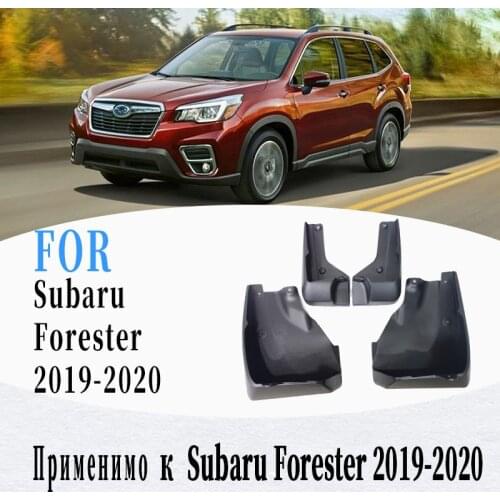 For Subaru Forester 2019-2020 mudguard subaru fenders forester mud flaps splash guards car accessories auto styling 4 PCS