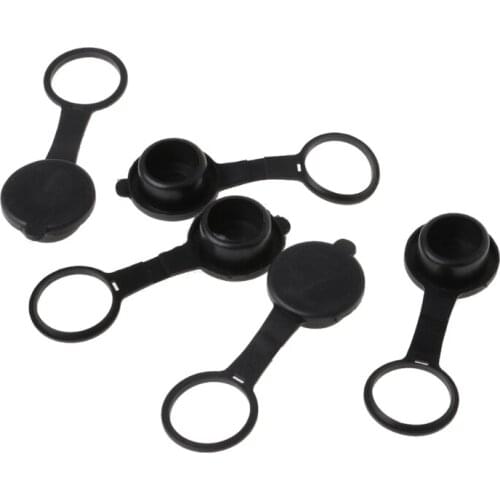 5pcs Universal Car Cigarette Lighter Socket 12V Outlet Lid Waterproof Cover Cap F19A