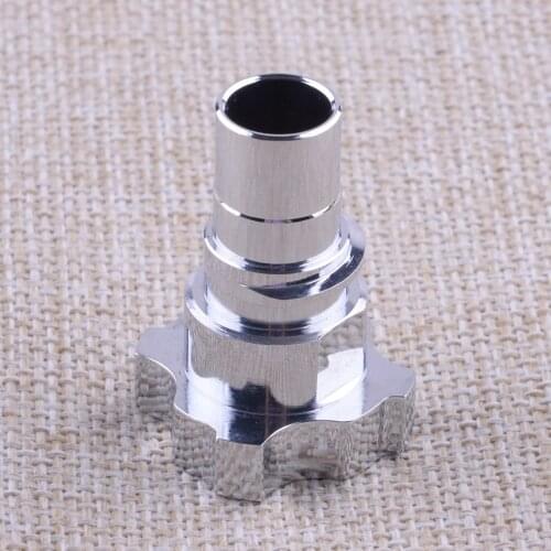 Car Silver PPS Spray Gun Cup Convertor Quick Connector Hopper Adapter Copper Fit for Fast Joint Threadless