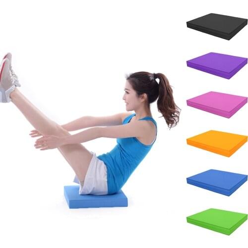 Balance Cushion Pad Foam Balance Board Stability Cushion Exercise Trainer 33*40*5cm