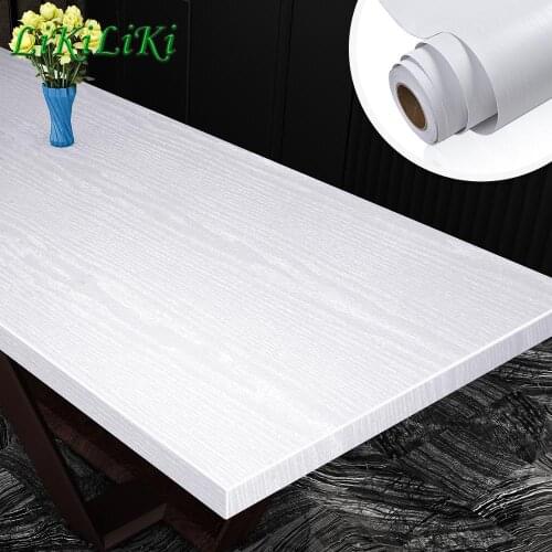 Living Dining Table Wood Wallpaper Refurbished Decals Wardrobe Cupboard Door Wall Stickers Kitchen Desktop Furniture Home Decor