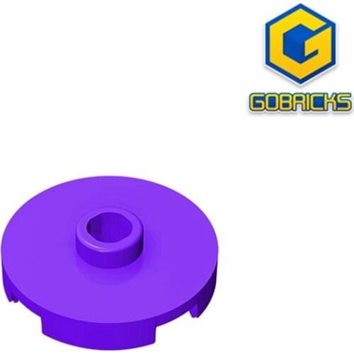 Gobricks GDS-1041 Tile, Round 2 x 2 with Open Stud compatible 18674 pieces of childrens toys