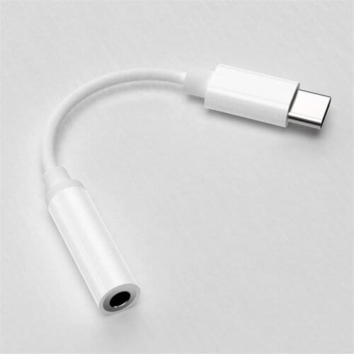 32Bit DAC USB Type C to 3.5mm Adapter Cable for Huawei Google Samsung LG iPad pro High Quality Earphone Extended Cable Cords