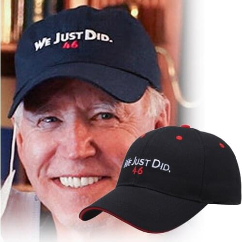 We Just Did Forty Six Baseball Caps Biden Hat US Presidential Election Snapback Hat Streetwear Bone Hip Hop Hat Men Women Gorras