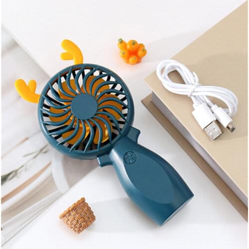 Summer Handheld Small Fan Portable Lanyard Mini Desktop Student USB Charging Fan Outdoor Ventilateur Summer Cooling Conditioner