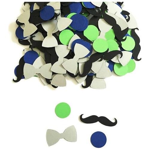 Little Man birthday Confettis Table Scatter baby bridal shower bachelorette engagement party decorations
