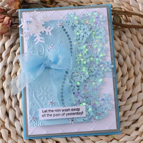 YaMinSanNiO Layer Lace Edge Metal Cutting Dies for Diy Scrapbooking Album Card Making Embossing Stencil Craft Die Cut New 2020