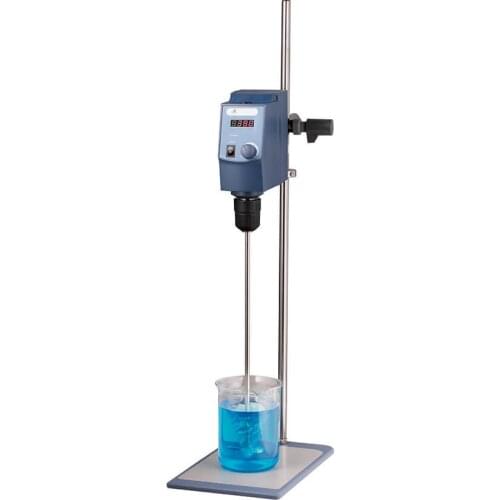 20L LED Digital Electric Lab Mixer Overhead Stirrer 50/60Hz 50-2200rpm Chemical Laboratory Equipments Office And School Supplies