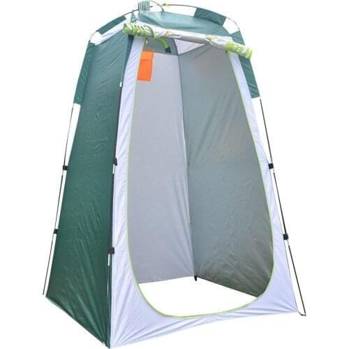 Easy Set Up Portable Outdoor Shower Tent Camp Toilet Rain Shelter for Camping and Beach Portable Pop Up Privacy Tent Camping