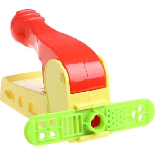 Helpful Dough Plasticine Craft Clay Extrusion Mold Tool Set Kids Learn Play Toys Y4UD