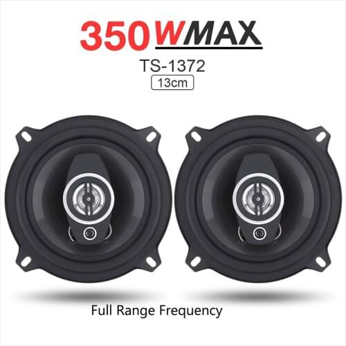 1 Pair Car Stereo Coaxial Speaker Horn 5 Inches 350W Vehicle Door Audio Speaker Auto Parts Auto Accessories