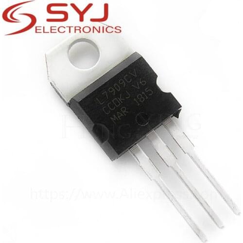 10pcs/lot 7909 L7909 L7909CV TO-220 9V / 1.5A three-terminal regulator new original In Stock